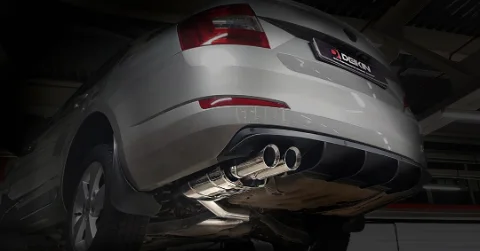 Выхлопная система Skoda Octavia A7 1.8