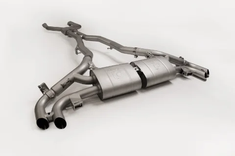Выхлопная система BMW X5 M60i G05 LCI/X6 M60i G06 LCI