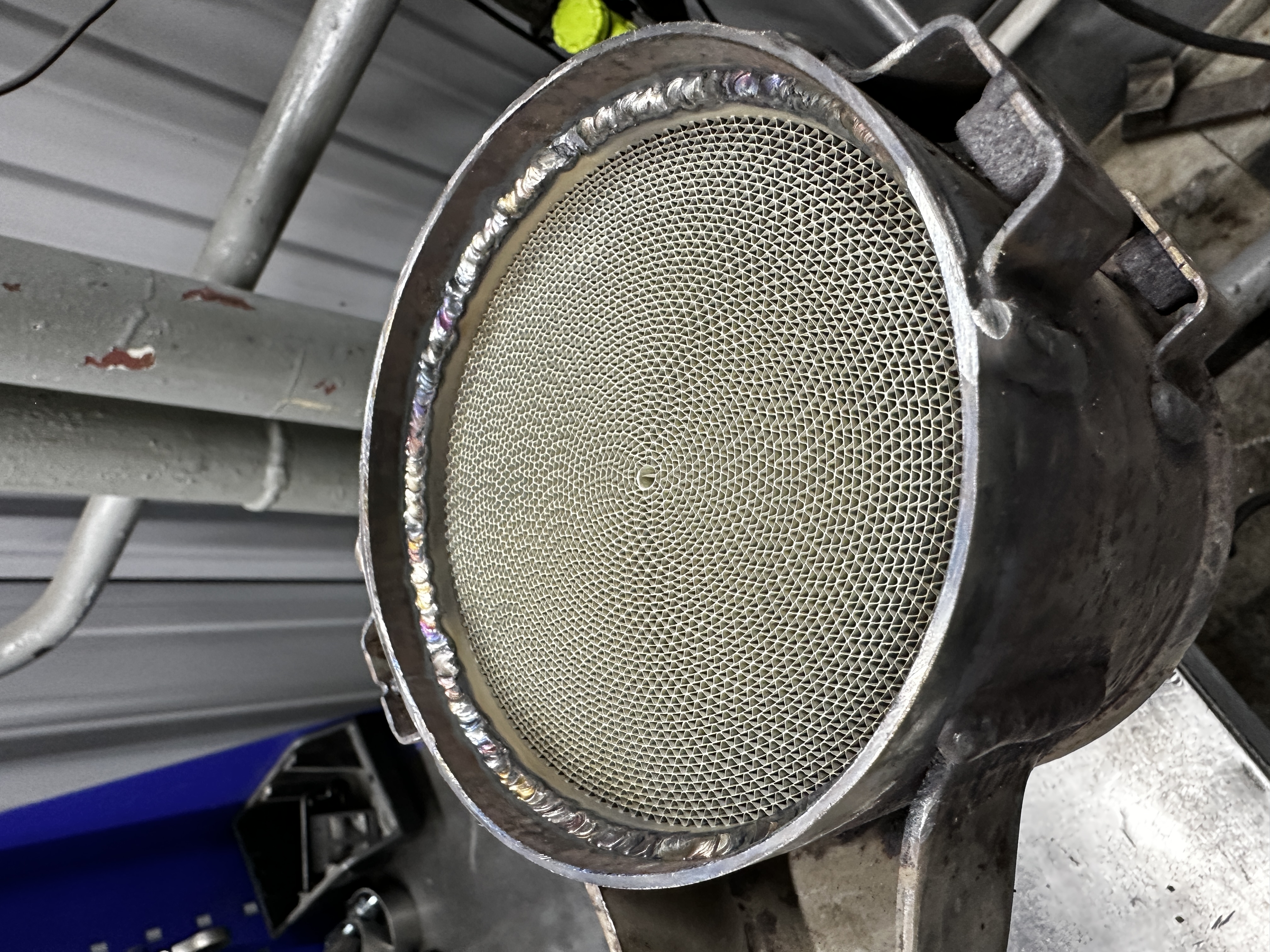 Готовый узел после замены катализатора